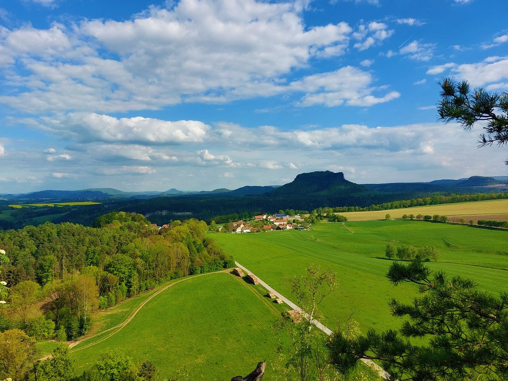 Lilienstein-Panorama.