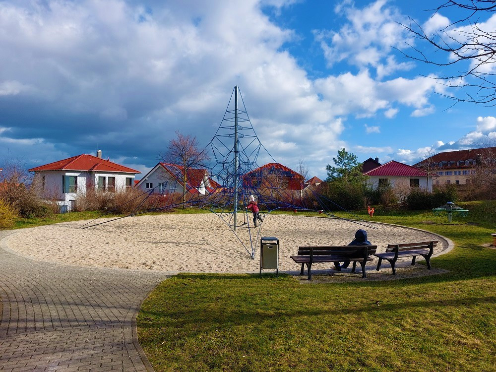 Klettervergnügen, Sonnenschein, Schneeflocken... ein Rundum-Paket.