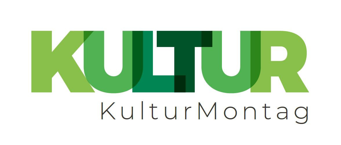 Grünes Logo des SZ-Kulturmontag auf weißem Grund