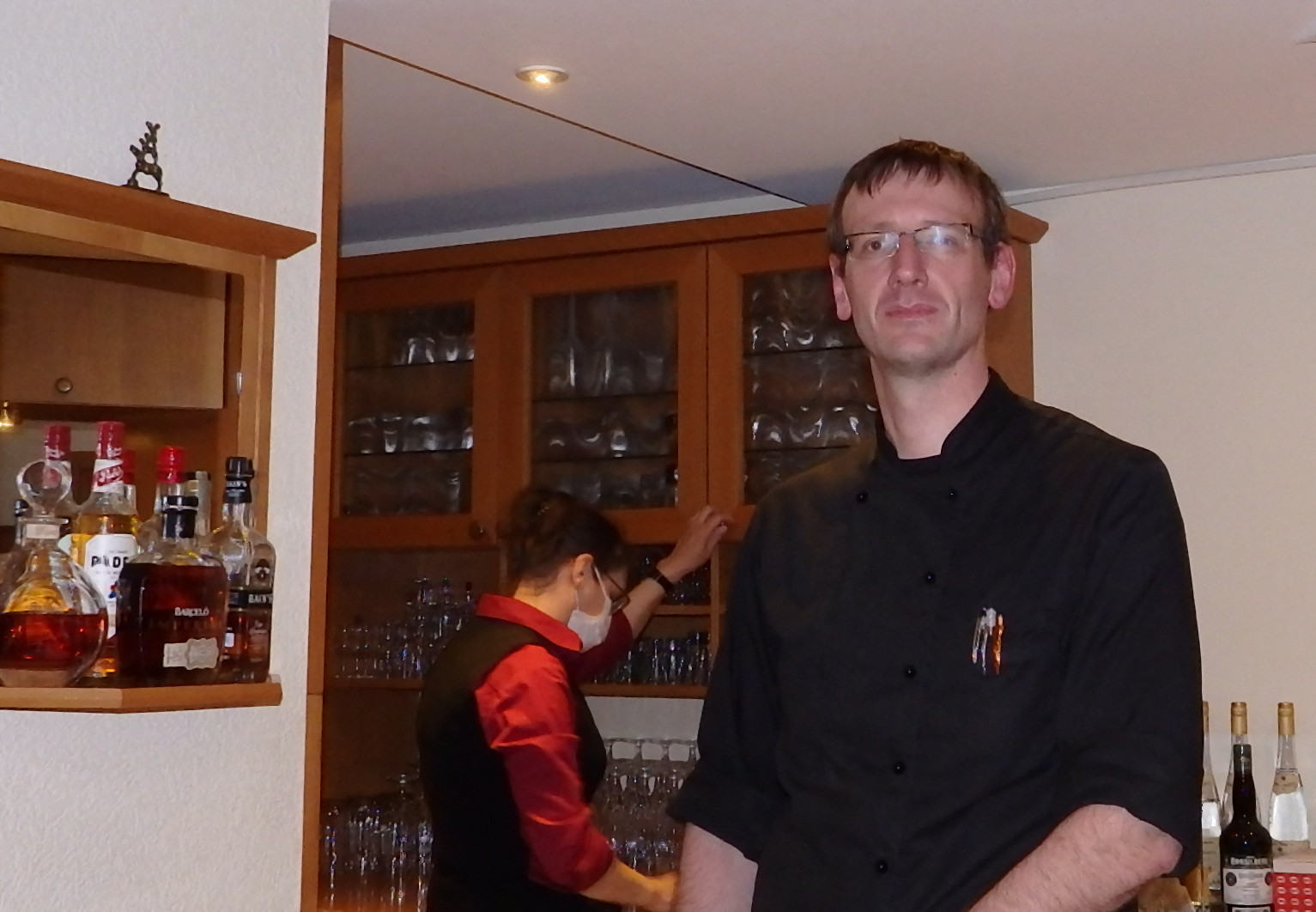 Hier kocht der Chef noch selbst: Sebastian Schröder im Gasthof Coschütz.