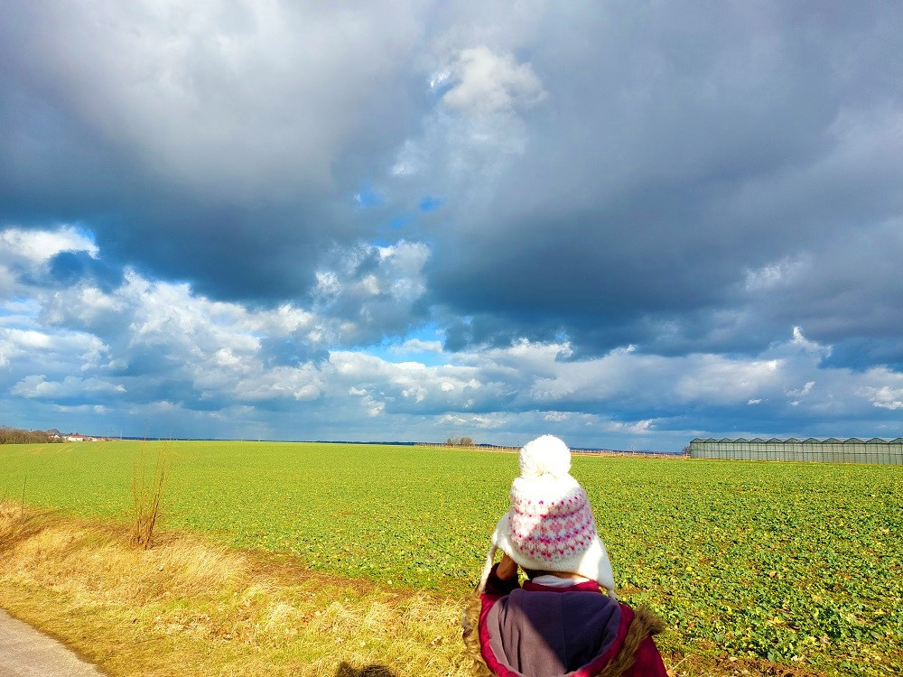 Der Weg ist das Ziel - zumindest bei dieser Aussicht.