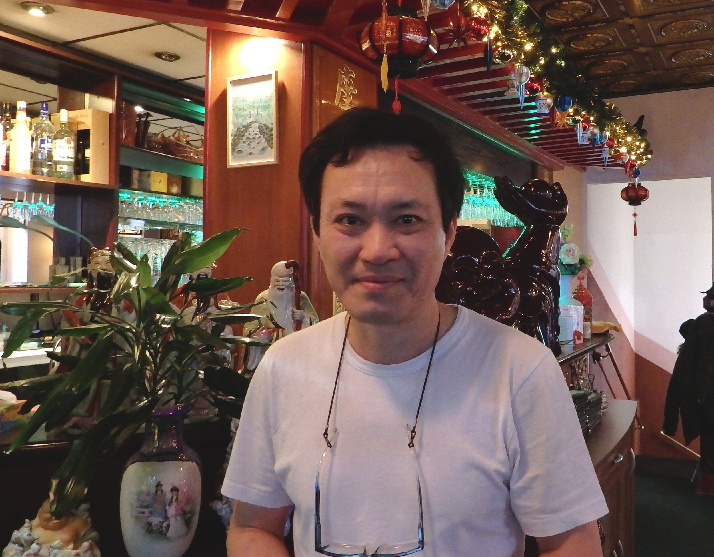 Phong La Quoc in seinem Restaurant.