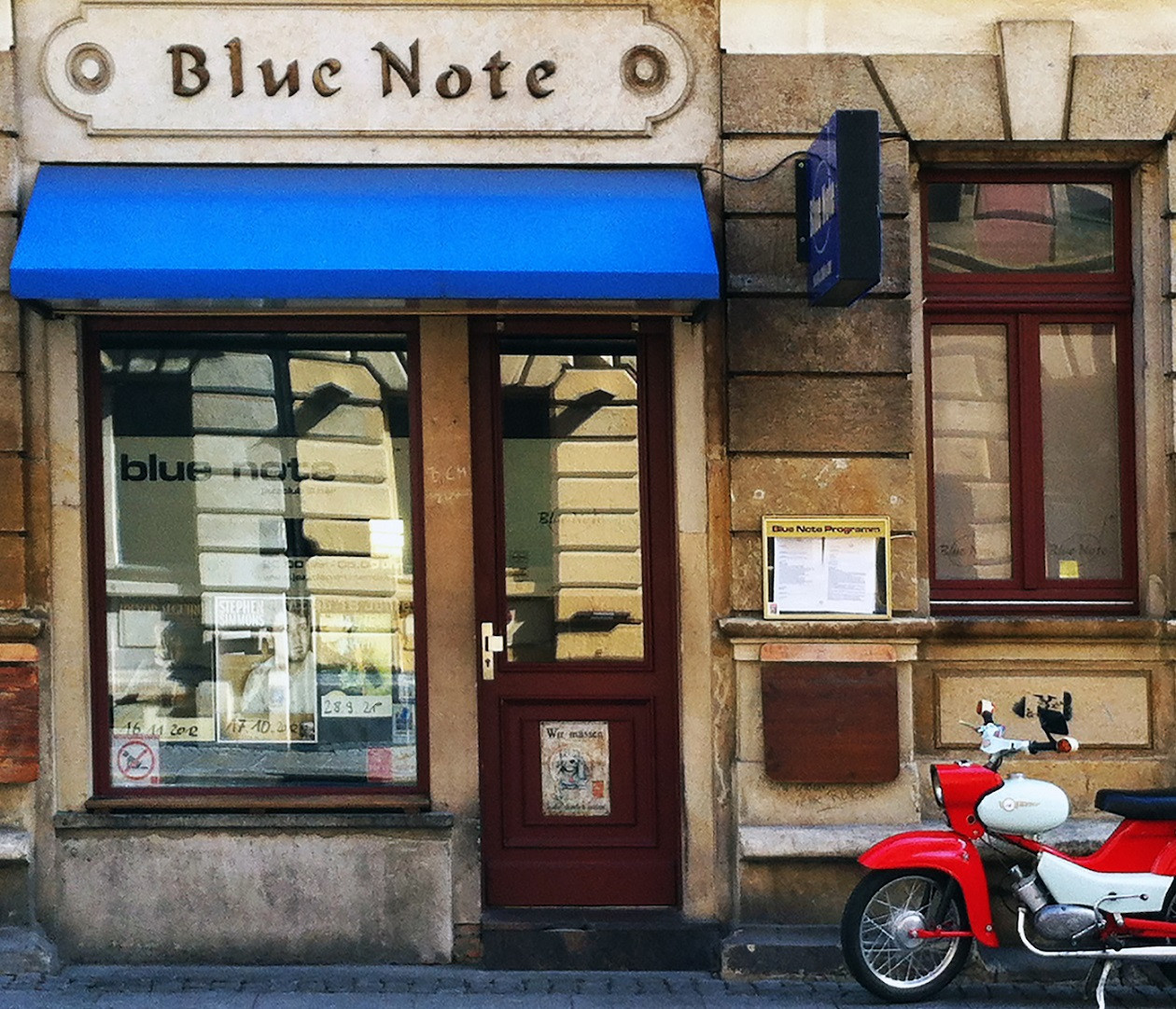 Der Jazzklub "Blue Note" ist seit 23 Jahren eine angesagte Location in der Dresdner Neustadt.