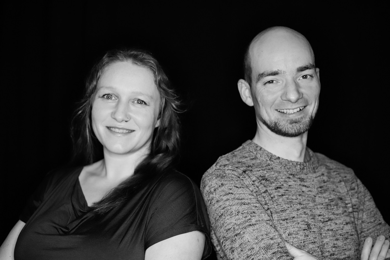 Stephanie Pfeifer und Christoph Konczak von Vokalwerk Dresden