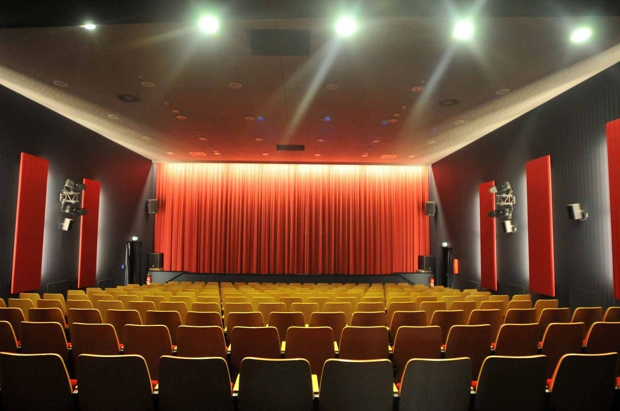 Das Ebersbacher Filmtheater ist schick hergerichtet und mit modernster Technik ausgestattet.